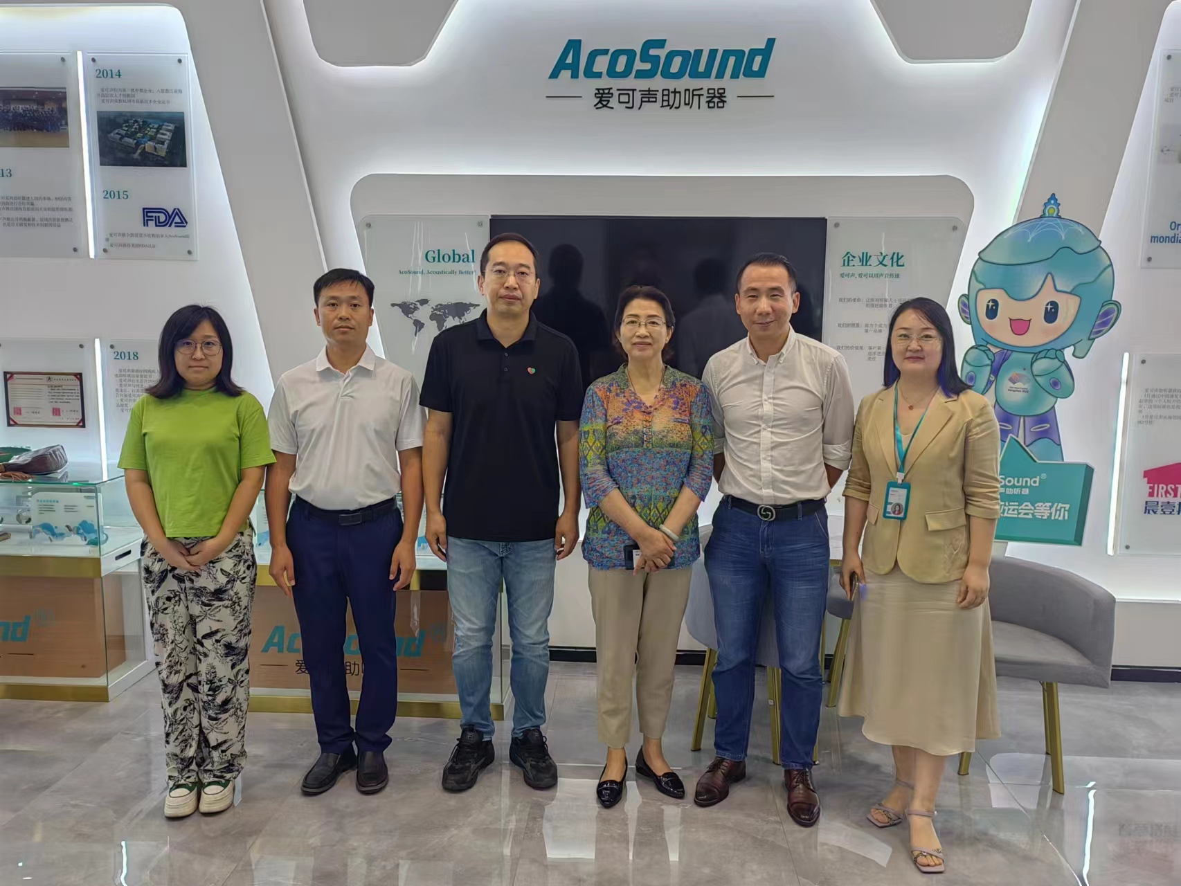 中国康复辅助器具协会领导一行莅临我司走访参观