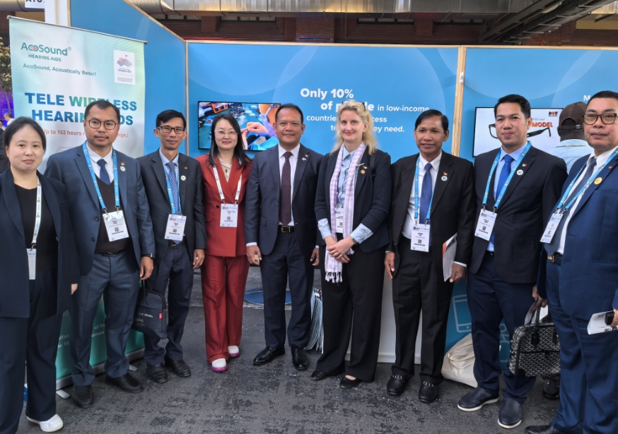 爱可声助听器亮相全球残疾人峰会，让世界聆听中国制造的声音